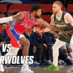 NBA Mini: Philadelphia 76ers vs. Minnesota Timberwolves | Extended Highlights