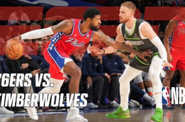 NBA Mini: Philadelphia 76ers vs. Minnesota Timberwolves | Extended Highlights