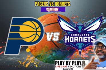 HORNETS VS PACERS.  Hornets go for three in a row.