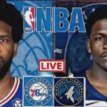 NBA LIVE: MINNESOTA TIMBERWOLVES vs PHILADELPHIA 76ERS (LIVESCORE)