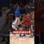 Kawhi Leonard shakes his own head.