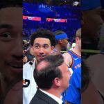 All the postgame vibes 🤳 #okcthunder