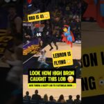 LeBron was FLYING against his Cavs👀