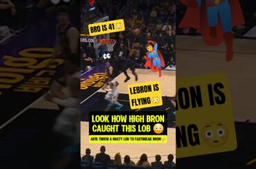 LeBron was FLYING against his Cavs👀