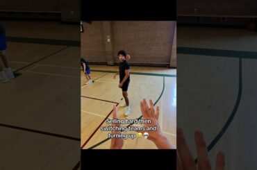 Selling then switching teams in basketball P.7 #shorts #basketball #sports #viral #hoops