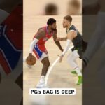 This PG dribble combo was tough 😮‍💨