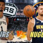 San Antonio Spurs vs Denver Nuggets Live Play by Play & Scoreboard
