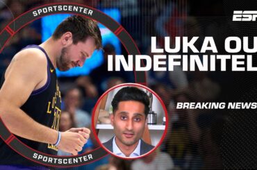 Luka Doncic is out INDEFINITELY with a grade 2 hamstring injury - Shams | SportsCenter