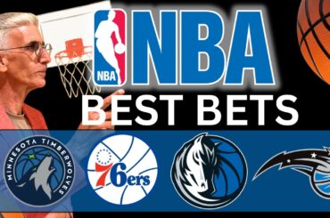 Friday NBA BEST Bets! Timberwolves vs 76ers & Mavericks vs Magic | NBA Predictions Today