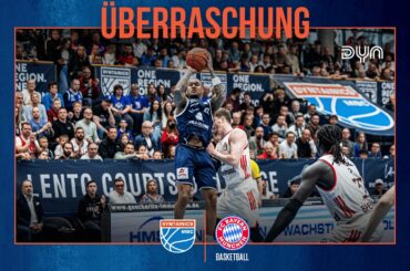 Highlights: SYNTAINICS MBC - FC Bayern München Basketball | easyCredit BBL | Dyn Basketball