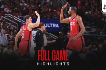 Houston Rockets Highlights vs. Utah Jazz