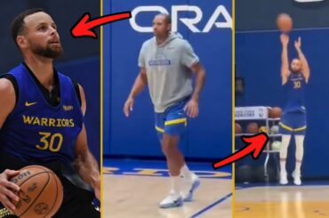 Steph Curry, Al Horford & Golden State Warriors Practice Today Before Facing The Houston Rockets!