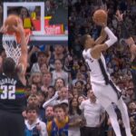 Aaron Gordon CLAMPS and dunk then Wemby misses game winner to force OT