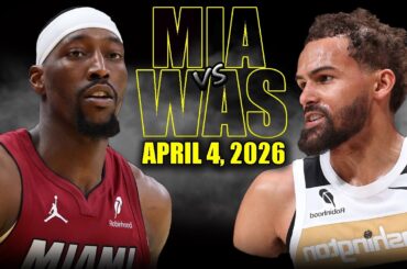 Miami Heat vs Washington Wizards Full Game Highlights – April 4, 2026 | NBA Season