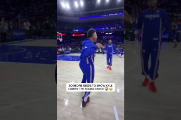 Kyle Lowry got the moves 😂