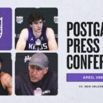 Maxime Raynaud, Nique Clifford & Coach Christie | Postgame Interviews 4.4.2026