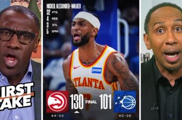 FIRST TAKE | "No one want face Hawks in playoffs!" - Shannon on Nickeil Alexander beat Magic 130-101