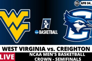 WEST VIRGINIA VS CREIGHTON 🏀 NCAAM Basketball Game Score Radio Play-by-Play