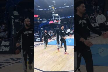 03-25-26 San Antonio Spurs Enter The Court