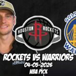 Houston Rockets vs Golden State Warriors 4/5/26 NBA Free Picks & Prediction | NBA Betting Tips