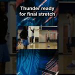 Thunder closing in on playoffs, final home games approaching