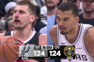 WILD OT ENDING Spurs at Nuggets 🔥 | April 4, 2026