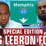 LeBron Takes Shot at Memphis… and Stephen A. FIRES BACK!