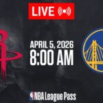 NBA LIVE! Houston Rockets vs Golden State Warriors | April 5, 2025 | NBA Today NBA 2K26 Gameplay