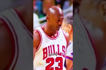 The Moment Jordan and the Bulls Dynasty Came Closest to Collapse#michaeljordan #chicagobulls
