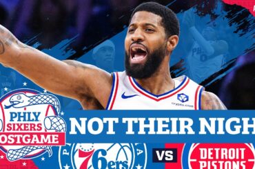 POSTGAME: Paul George, 76ers NO MATCH For Pistons; Fall Into Play-In | PHLY Sixers Podcast