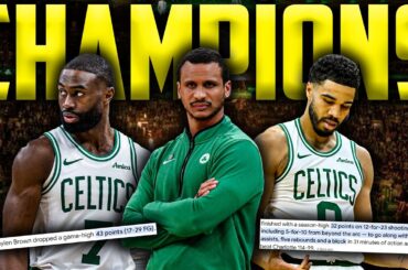 The Celtics are Championship FAVORITES Again…