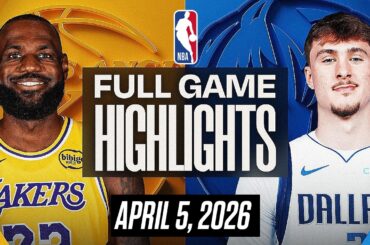 MAVERICKS vs LAKERS FULL GAME HIGHLIGHTS APRIL 5, 2026 NBA HIGHLIGHTS TODAY | NBA 2K26 GAMEPLAY