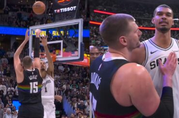 Nikola Jokic CRAZY CLUTCH shots over Wemby to WIN in OT vs Spurs