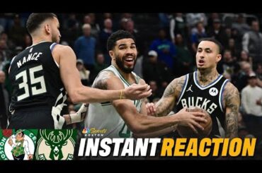 INSTANT REACTION: Celtics STEAMROLL Bucks to close out road trip