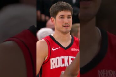 Slim & Shepp connecting 🤝 #rockets