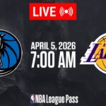NBA LIVE! Dallas Mavericks vs Los Angeles Lakers | April 5, 2026 | NBA Today NBA 2K26 GAMEPLAY