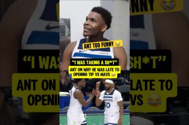 Ant had business to attend to 😅