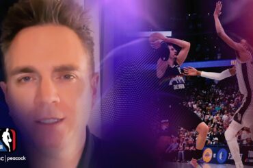 Chris Mannix recaps a 'high-level' game between Spurs and Nuggets | NBA on NBC