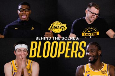 Lakers Media Day Bloopers