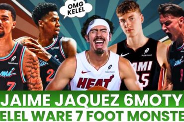Kelel Ware Dominates for the Miami Heat | Jaime Jaquez Jr. Leading 6MOY Race!