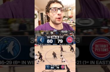Can the Pistons or Timberwolves hit a buzzer beater?