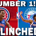The Detroit Pistons CLINCH The #1 SEED!!!!! 😤🔥 BEST IN THE EAST