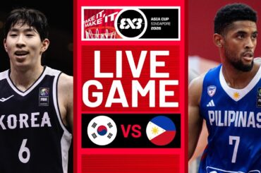 Republic of Korea 🇰🇷 vs Philippines 🇵🇭 |  QF Full Game | FIBA 3x3 Asia Cup 2026 | #3x3Basketball