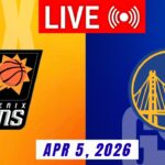NBA LIVE! Golden State Warriors vs Phoenix Suns I April 5, 2026 Warriors vs Suns Live 2K