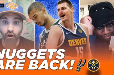Nuggets-Spurs Reaction: Jokic leads Denver's STATEMENT WIN vs Wemby! | The Dime With Josh and Kwab