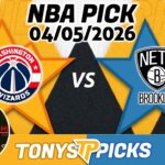 Washington Wizards vs. Brooklyn Nets Pick 4/5/26 NBA Pick Prediction