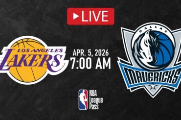 NBA LIVE! Los Angeles Lakers vs Dallas Mavericks | Apr. 5, 2026 | Mavs vs Lakers NBA LIVE 2K26