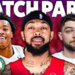 Raptors vs Celtics LIVE Watch Along | Can Toronto Steal A Win In Boston?