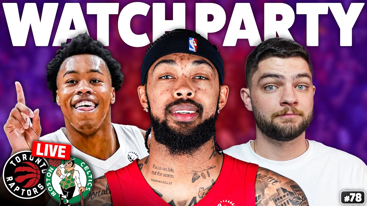 Raptors vs Celtics LIVE Watch Along | Can Toronto Steal A Win In Boston?