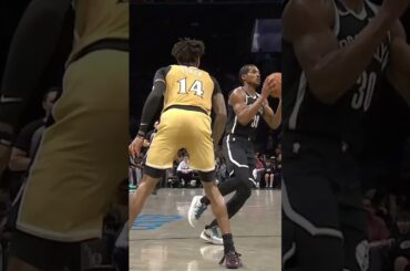 WATCH YO HEAD!! 🗣️🙆‍♂️ #nba #brooklynnets #dunk